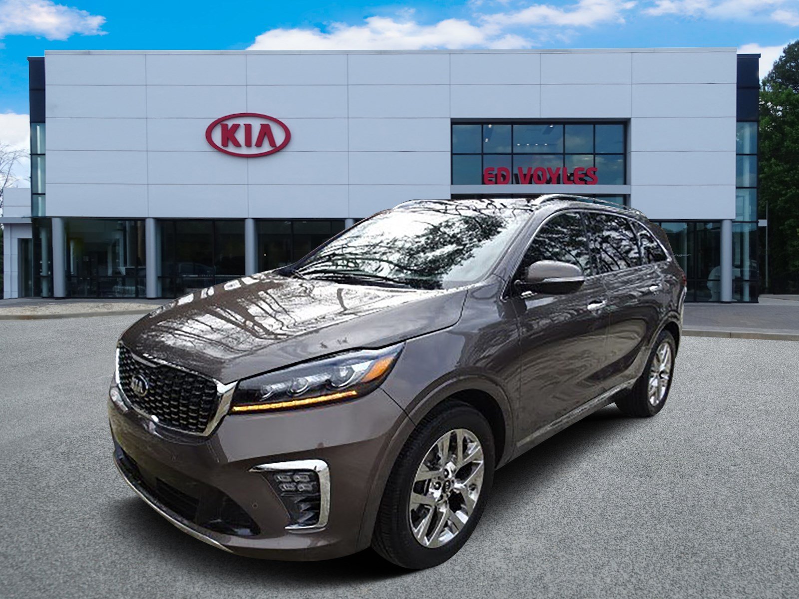 Kia sorento premium brown